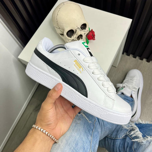 PUMA FERRARI SUEDE XL BLANCO / NEGRO