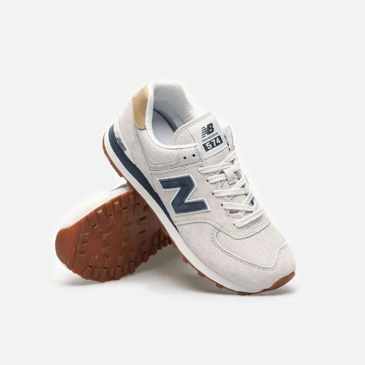NEW BALANCE 574 GRIS - AZUL