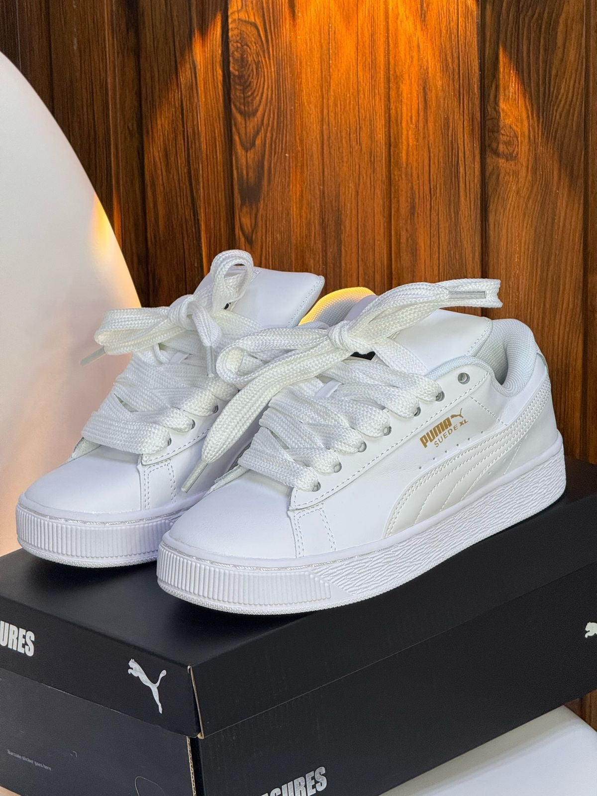 PUMA FERRARI SUEDE XL BLANCO