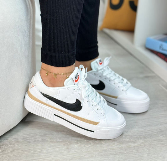 NIKE LEGACY BLANCO - BEIGE
