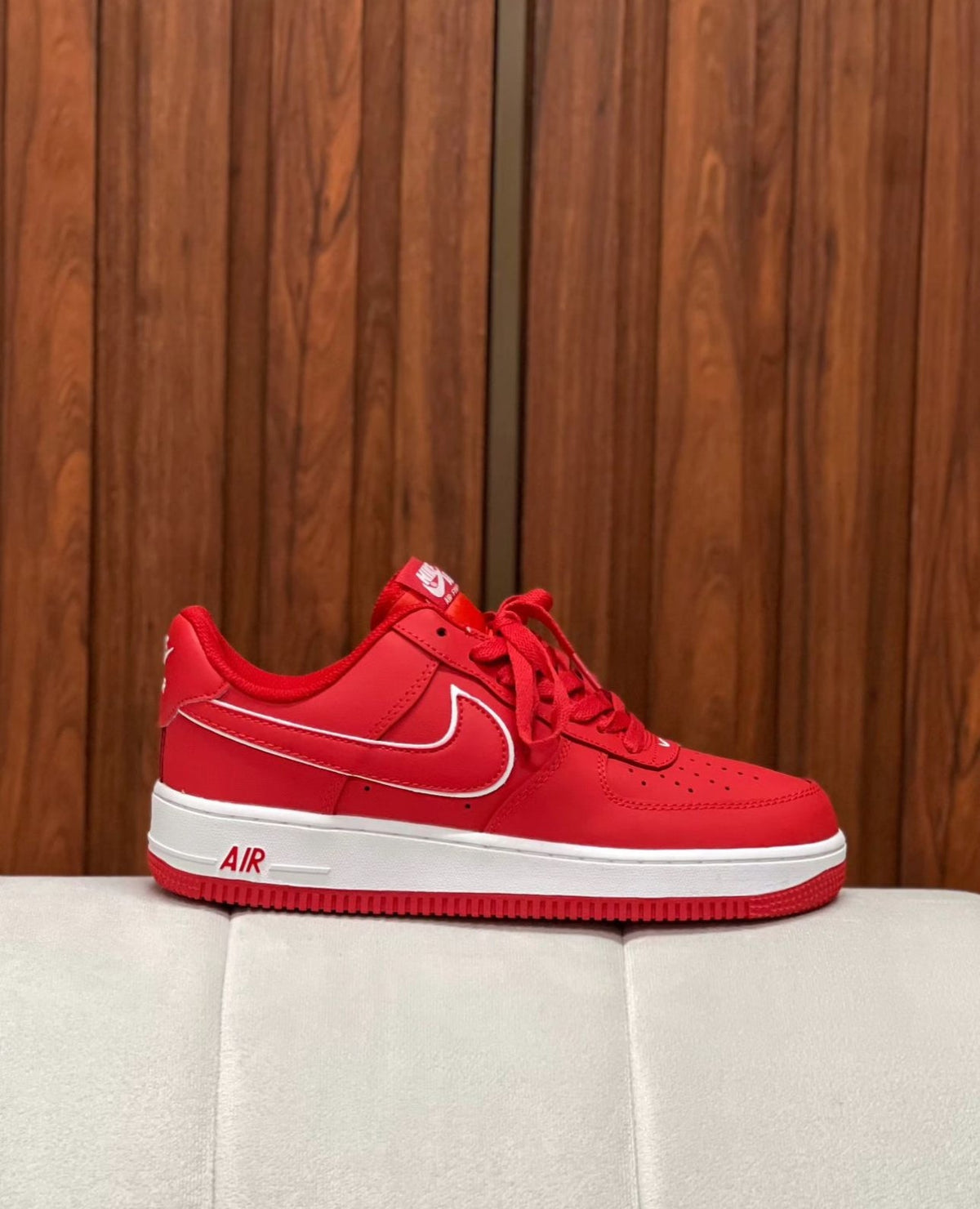 AIR FORCE 1 ROJO - BLANCO