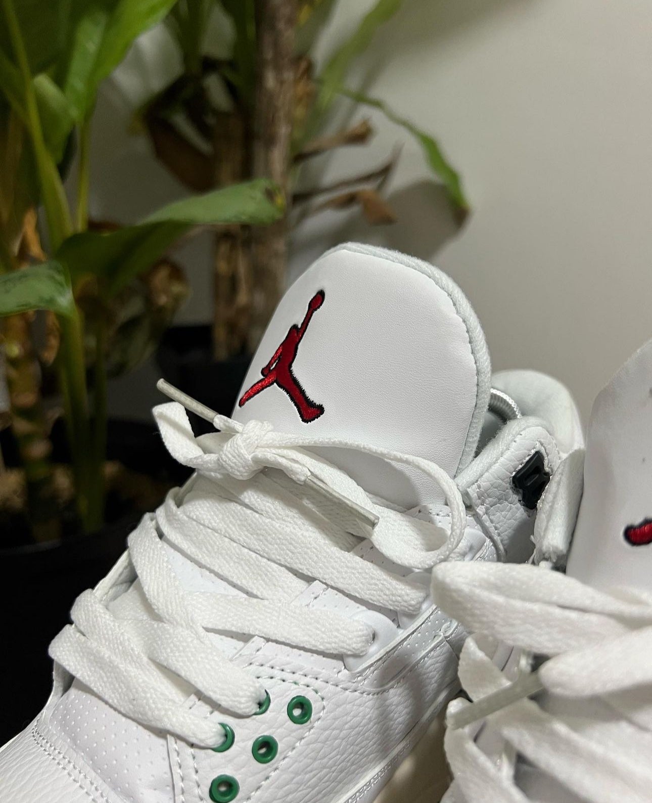 JORDAN RETRO 4 BLANCA - VERDE