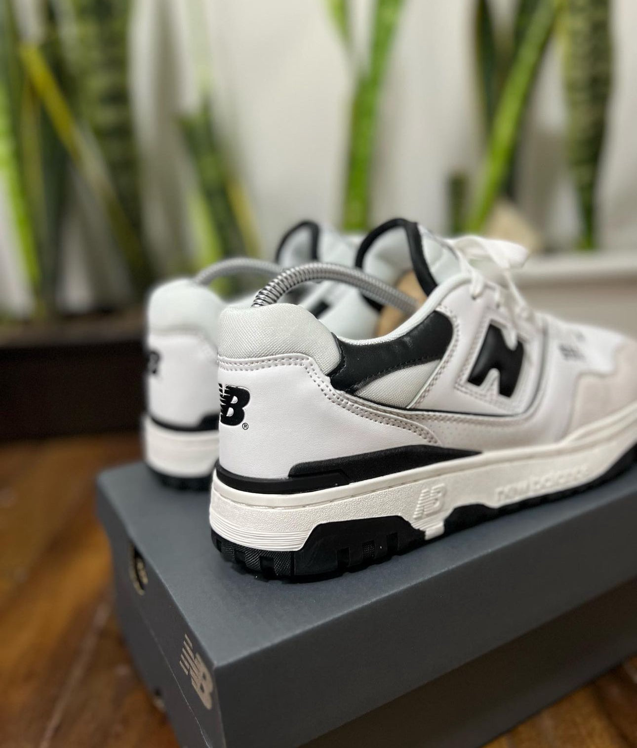 NEW BALANCE 550 BLANCO - NEGRO