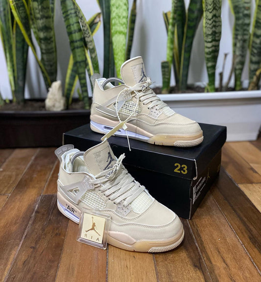 AIR JORDAN 4 OFF-WHITE SAIL