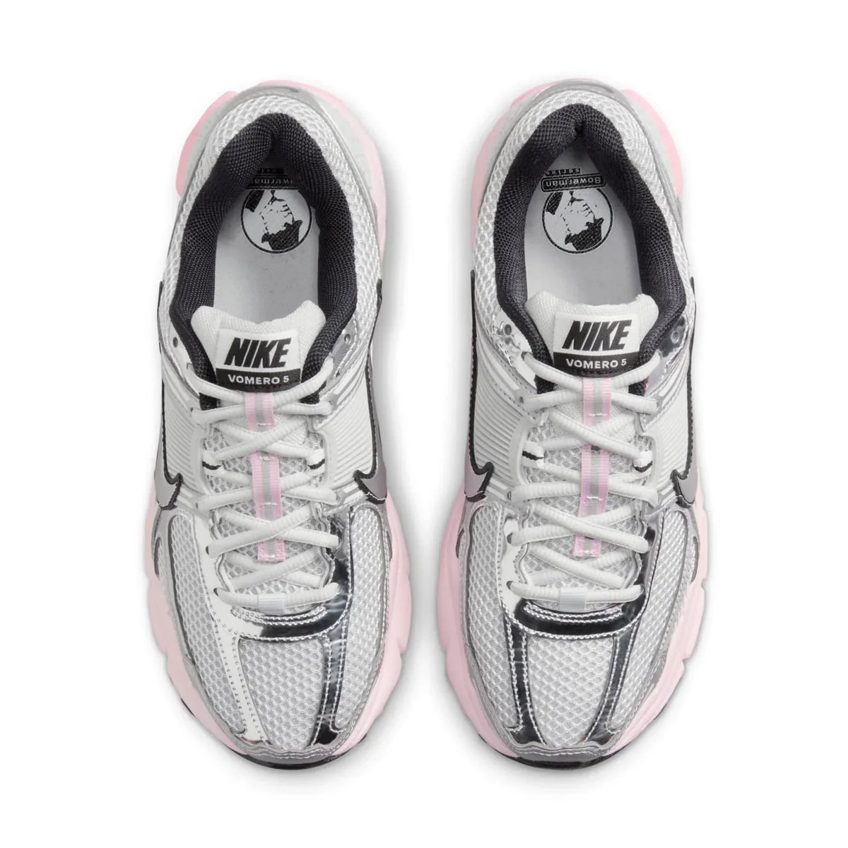 NIKE ZOOM VOMERO 5 PLATEADO / ROSADO