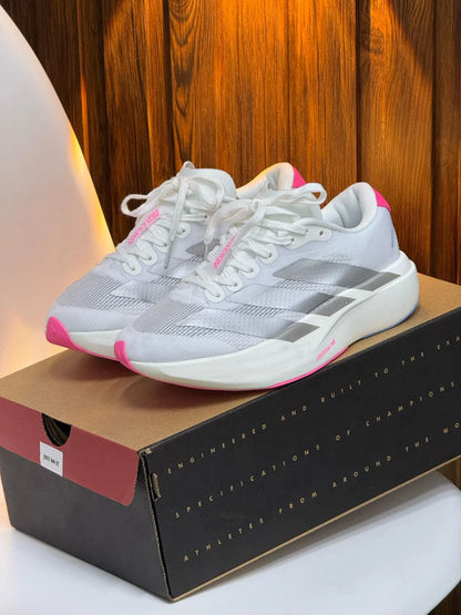 ADIDAS ADIZERO EVO SL GRIS ROSA