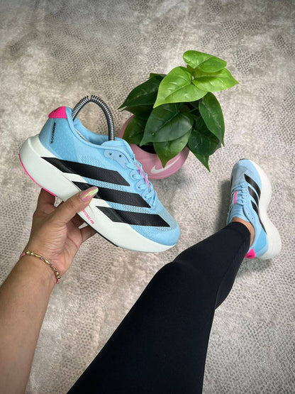 ADIDAS ADIZERO EVO SL CELESTE