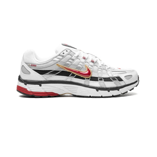 NIKE P-6000 GRIS/ROJO