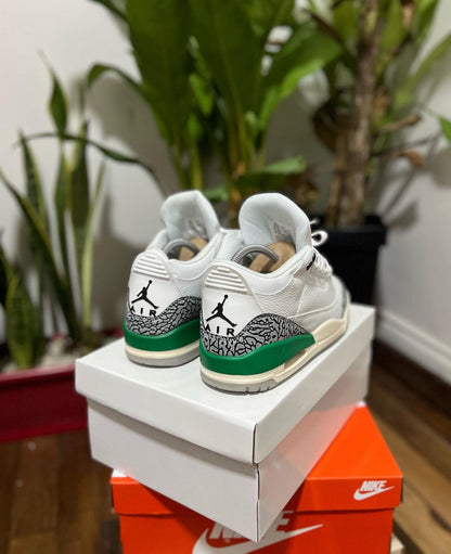 JORDAN RETRO 4 BLANCA - VERDE