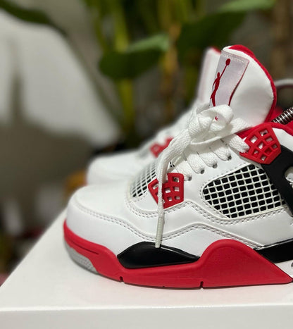 JORDAN RETRO 4 BLANCO - ROJO