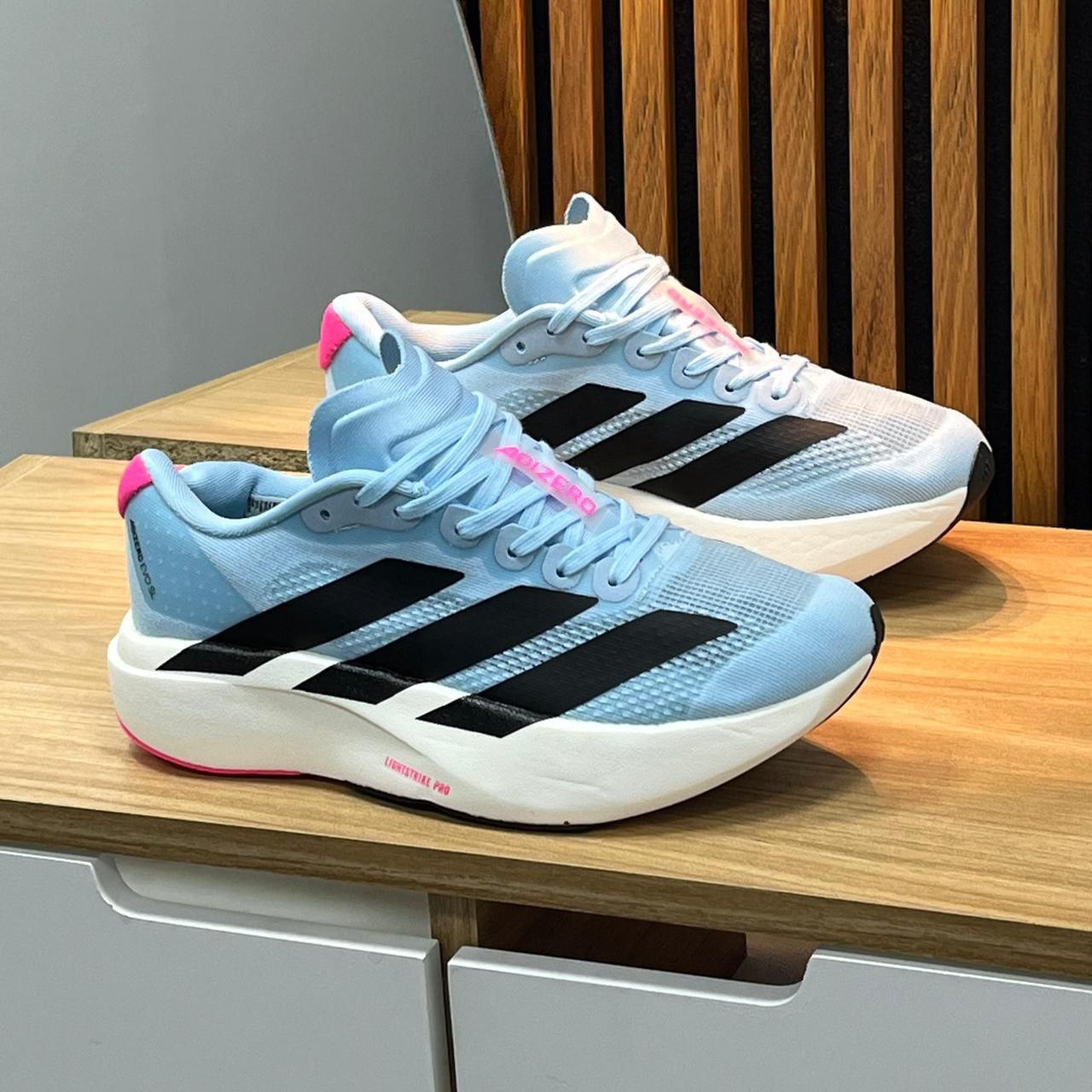 ADIDAS ADIZERO EVO SL CELESTE