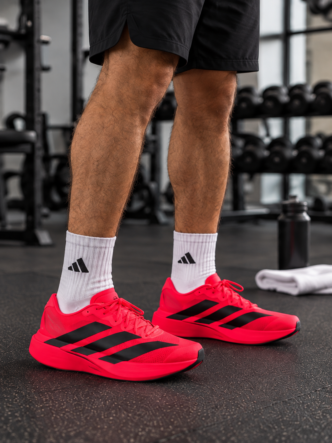Adidas Adizero EVO SL rojo para el gym