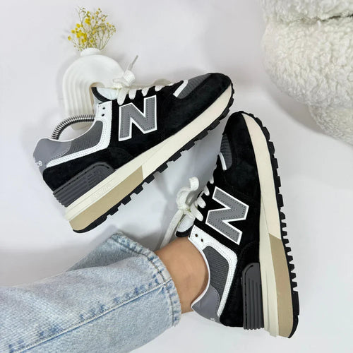 NEW BALANCE 574 NEGRO / BLANCO